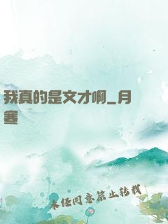 我真的是文才啊