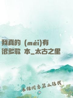 我真的沒(méi)有很多歌詞本