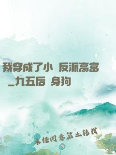 我穿成了小說反派高富帥