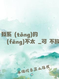 我系統(tǒng)的畫風(fēng)不太對