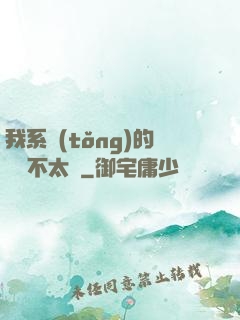 我系統(tǒng)的畫風不太對