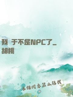 我終于不是NPC了
