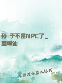我終于不是NPC了
