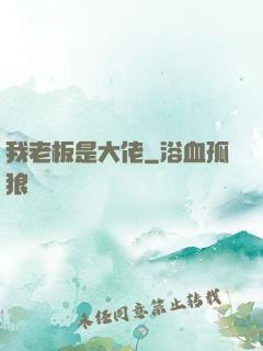 我老板是大佬