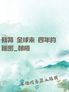 我背負全球未來四年的秘密