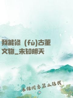 我能修復(fù)古董文物