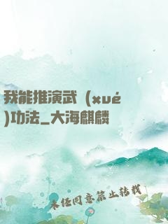 我能推演武學(xué)功法