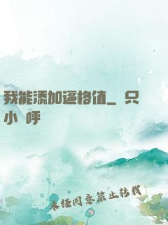 我能添加逼格值
