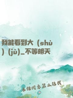 我能看到大數(shù)據(jù)