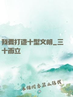 我要打造十型文明