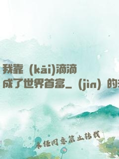 我靠開(kāi)滴滴成了世界首富