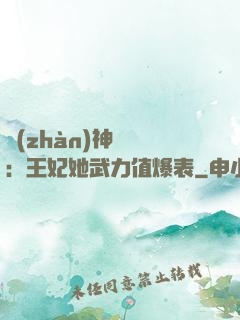 戰(zhàn)神歸來：王妃她武力值爆表