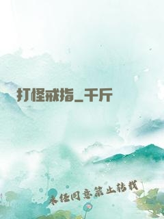打怪戒指