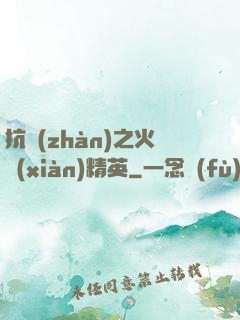 抗戰(zhàn)之火線(xiàn)精英