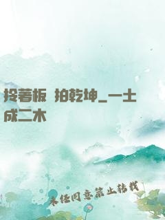 拎著板磚拍乾坤