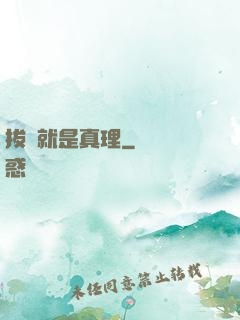 拔劍就是真理