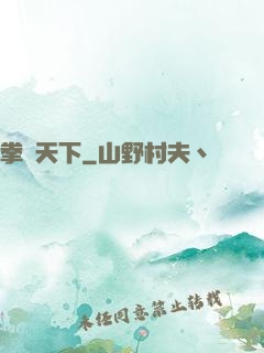 拳傾天下