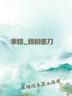 拳精