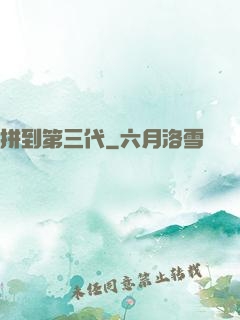 拼到第三代