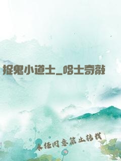 捉鬼小道士