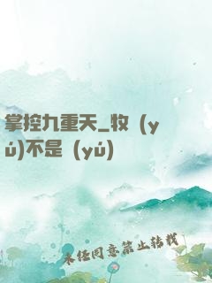 掌控九重天