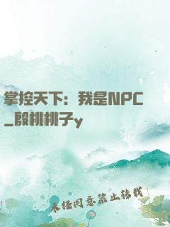 掌控天下：我是NPC