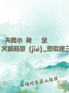 換夫妻小說免費閱讀全文最新章節(jié)