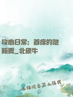 攻心日常：首席的危險新妻