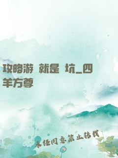 攻略游戲就是個坑