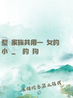 整個家族共用一個女的小說