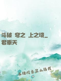 斗破蒼穹之無上之境