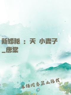 新婚秘愛：天價小妻子