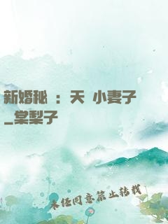 新婚秘愛：天價小妻子