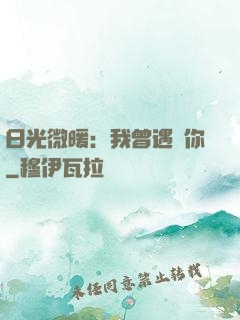 日光微暖：我曾遇見你