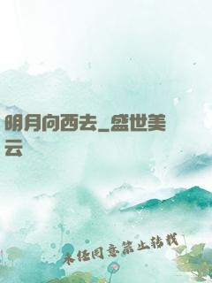 明月向西去