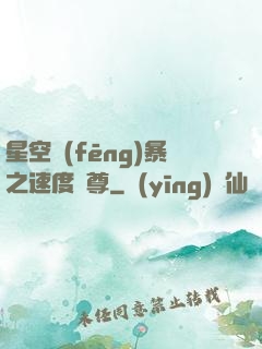 星空風(fēng)暴之速度為尊