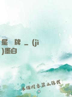 星際鑒牌師