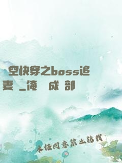 時空快穿之boss追妻記