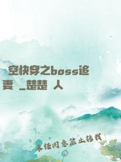 時空快穿之boss追妻記