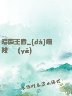 暗夜王者