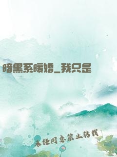 暗黑系暖婚