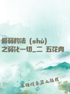 最弱的法術(shù)之弱化一切