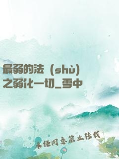 最弱的法術(shù)之弱化一切