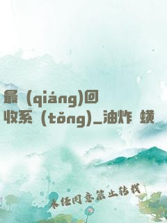 最強(qiáng)回收系統(tǒng)