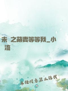 未來之萌妻等等我