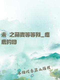 未來之萌妻等等我