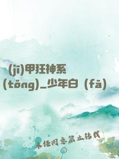 機(jī)甲狂神系統(tǒng)