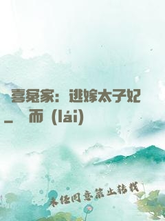 歡喜冤家：逃嫁太子妃