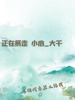 正在暴走請小心
