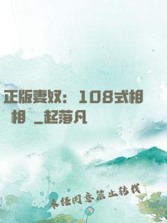 正版妻奴：108式相愛相殺